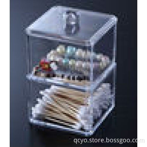 Acrylic Material acrylic cosmetic & makeup drawer organizer